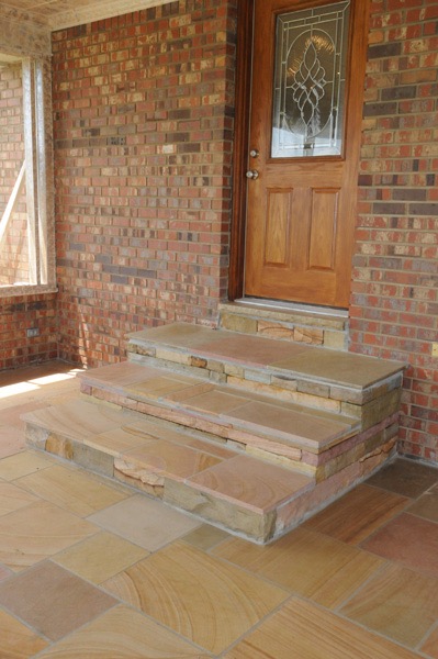 Sawed Flooring and Steps